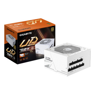 GIGABYTE UD750GM PG5 V2 ICE Fuente de Alimentación – PCIe Gen 5.1, 80 PLUS Gold, Diseño completamente modular,...