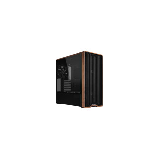 Lian Li Lancool LAN217X carcasa de ordenador Midi Tower Negro, Madera