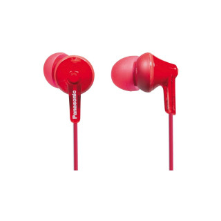 Panasonic RP-HJE125E-R auricular y casco Alámbrico Auriculares Dentro de oído Música Rojo