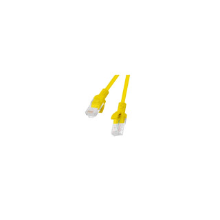 Lanberg PCU6-10CC-0025-Y Latiguillo de red rj45 Cat6 U/UTP 0.25m amarillo