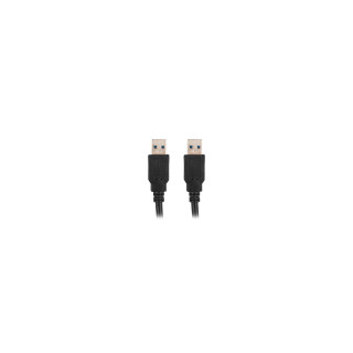 Lanberg CA-USBA-30CU-0018-BK cable USB 1,8 m USB 3.2 Gen 1 (3.1 Gen 1) Negro