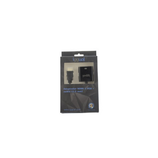 iggual Adaptador HDMI a VGA + audio (3.5 mm) 0,2 m
