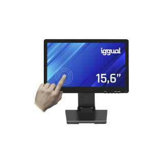 iggual MTL15PX monitor POS 39,6 cm (15.6") 1600 x 900 Pixeles HD+ LCD Pantalla táctil