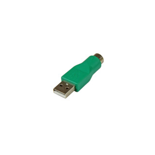 StarTech.com Adaptador Ratón conector PS/2 MiniDIN Hembra a USB Macho Verde