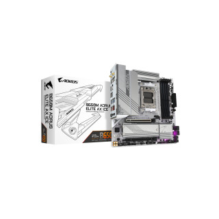 Gigabyte B650M AORUS ELITE AX ICE placa base AMD B650 Zócalo AM5 micro ATX