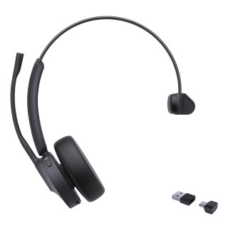 Yealink BH70 Mono Teams Auriculares Inalámbrico Diadema Oficina/Centro de llamadas USB Type-C / USB Type-A Bluetooth...