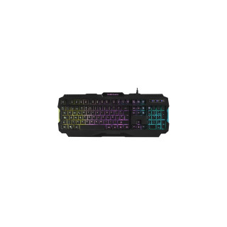 Teclado mars gaming mrk0 rainbow 3 mode rgb negro MRK0FR