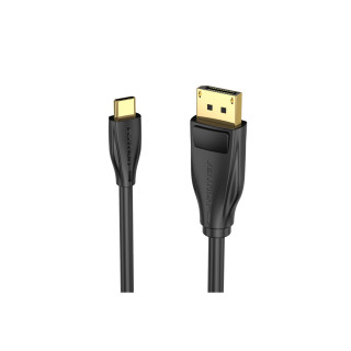 Vention Cable Conversor CGYBF/ USB Tipo-C Macho - Displayport Macho/ 1m/ Negro