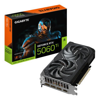 GIGABYTE GeForce RTX 5060 Ti WINDFORCE MAX OC 16G Tarjeta Gráfica – 16 GB GDDR7, 128 bits, PCI-E 5.0, 2587 MHz...