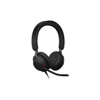 Jabra Evolve2 40 SE Auriculares Alámbrico Diadema Llamadas/Música USB Type-C / USB Type-A Negro