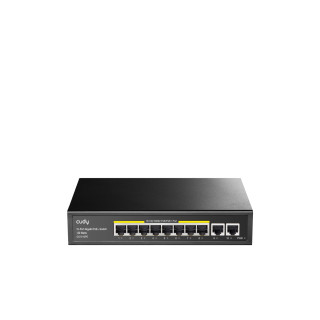 Cudy GS1010PE switch Gigabit Ethernet (10/100/1000) Energía sobre Ethernet (PoE) Negro
