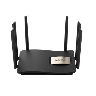 Ruijie Networks RG-EW1200G PRO router inalámbrico Gigabit Ethernet Doble banda (2,4 GHz / 5 GHz) Negro