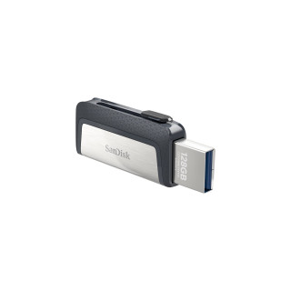 MEMORIA USB 3.1 USB 2.0 ULTRA DUAL NEGRO SANDISK 128GB SDDDC2-128G-G46