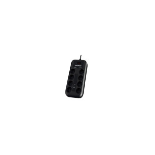 Regleta con interruptor cyberpower schuko a 8 tomas schuko 2 usb negro P0820SUF0-DE