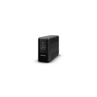 CyberPower sistema de alimentación ininterrumpida (UPS) Línea interactiva 650 VA 360 W 3 salidas AC Negro