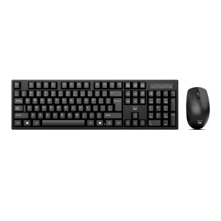 Ewent EW3282 teclado Ratón incluido Universal RF inalámbrico QWERTY Portugués Negro