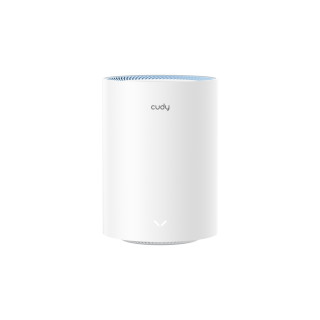 Cudy M1200 1-PACK sistema Wi-Fi Mesh (Wi-Fi en malla) Doble banda (2,4 GHz / 5 GHz) Wi-Fi 5 (802.11ac) Blanco Interno