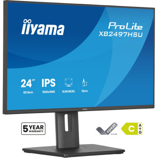iiyama ProLite XB2497HSU-B1 pantalla para PC 60,5 cm (23.8") 1920 x 1080 Pixeles Full HD LED Negro