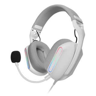Mars Gaming MH-PROW Auriculares Alámbrico Diadema Juego USB tipo A Blanco