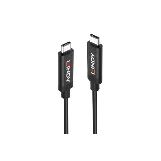 Lindy 43308 cable USB 5 m USB 3.2 Gen 2 (3.1 Gen 2) USB C Negro