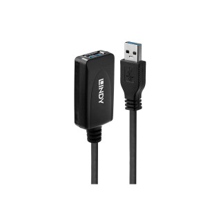 Lindy 43155 cable USB 5 m USB 3.2 Gen 1 (3.1 Gen 1) USB A Negro