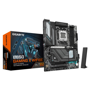 GIGABYTE B850 GAMING X WIFI6E Placa Base - Procesadores AMD Ryzen Serie 9000, VRM digital de 12+2+2 fases, hasta...