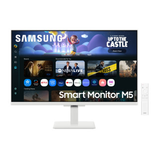 Samsung M5 M50F pantalla para PC 68,6 cm (27") 1920 x 1080 Pixeles Full HD LCD Blanco