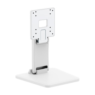 AISENS Soporte de Mesa Eco Inclinable para Monitor/POS 6.5kg de 10"-27", Blanco