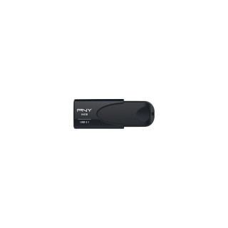 MEMORIA USB 3.1 PNY ATTACHE 4 64GB NEGRO FD64GATT431KK-EF