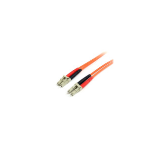 StarTech.com Cable Patch de Fibra Duplex Multimodo 62,5/125 2m LC - LC Naranja