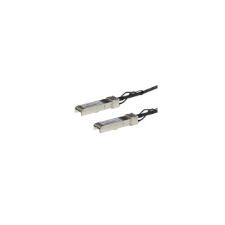 StarTech.com Cable de 0,5m SFP+ Direct-Attach Twinax MSA - 10 GbE Macho a Macho - Negro