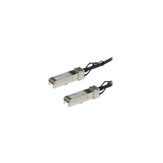 StarTech.com Cable de 1m SFP+ Direct-Attach Twinax MSA - 10 GbE Macho a Macho - Negro