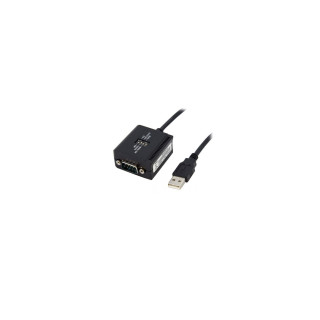 StarTech.com Cable usb-a fm a puerto serie serial RS422 y 485 DB9 con retencion puerto com 1.8m negro ICUSB422