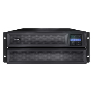 APC Smart-UPS Línea interactiva 3000 VA 2700 W 10 salidas AC 4U Negro, Acero inoxidable