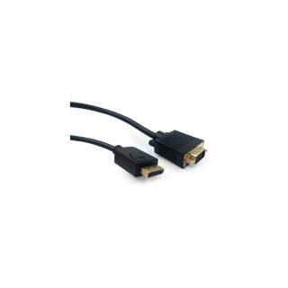 Gembird CCP-DPM-VGAM-6 adaptador de cable de vídeo 1,8 m DisplayPort VGA Negro