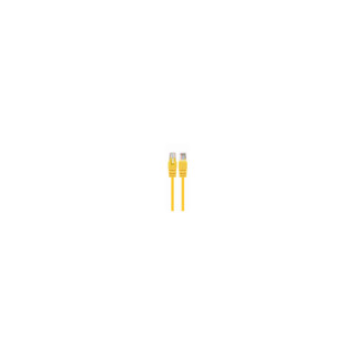 Gembird PP6U-0.25M/Y Latiguillo de red rj45 Cat6 U/UTP 0.25m amarillo