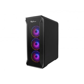 GENESIS Irid 505 ARGB Midi Tower Negro, Transparente