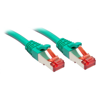 Lindy RJ-45 Cat.6 S/FTP 1m cable de red Verde Cat6 S/FTP (S-STP)