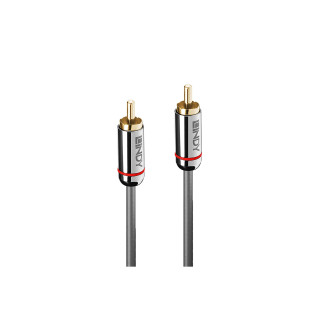 Lindy 35339 cable de audio 1 m RCA Antracita
