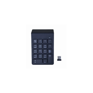 Gembird KPD-W-02 teclado numérico Portátil/PC Bluetooth Negro