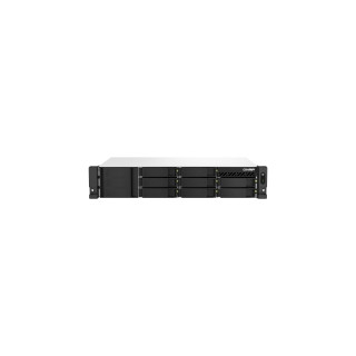 QNAP TS-864EU-RP-8G servidor de almacenamiento NAS Bastidor (2U) Ethernet Negro