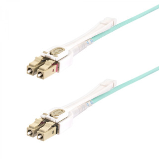 StarTech.com Cable de Fibra Í“ptica Multimodo LC a LC (UPC) OM4 de 5m - con Pestillos - 50/125Âµm - Redes de 100G -...