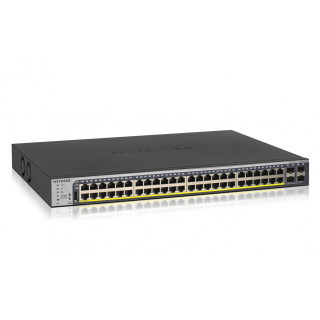 NETGEAR GS752TP-300EUS switch Gestionado L2/L3/L4 Gigabit Ethernet (10/100/1000) Energía sobre Ethernet (PoE) 1U Negro