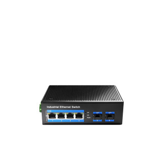 Cudy IG1004S2P switch No administrado Gigabit Ethernet (10/100/1000) Energía sobre Ethernet (PoE) Negro