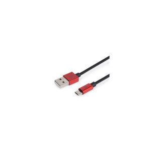 Maillon Technologique Premium MTPMUR241 cable USB USB 2.0 1 m USB A Micro-USB B Rojo
