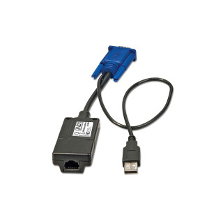 Lindy 39634 cable divisor y combinador Negro, Azul