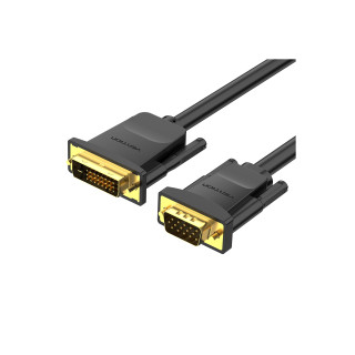 Vention Cable Conversor EABBF/ DVI Macho - VGA Macho/ 1m/ Negro