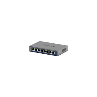 NETGEAR GS108Ev4 No administrado L2/L3 Gigabit Ethernet (10/100/1000) Gris