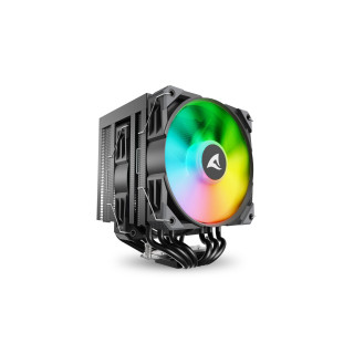 Sharkoon A60 RGB Procesador Refrigerador de aire 12 cm Negro 1 pieza(s)