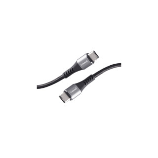 Intenso Cable de carga/datos USB-C C315C, 1,5 m, carga rápida hasta 60 vatios, negro